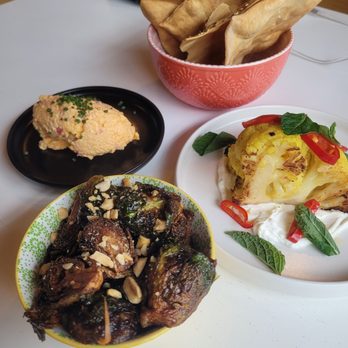 Codex - Brussels, Pimento with Everything Crackers, Cauliflower - New American Near Me - Norfolk, Virginia