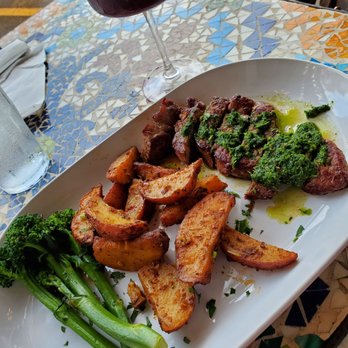 Salento Bistrot - Chimichurri steak - Wine Bars Near Me - Houston, Texas Salento Bistrot - Chimichurri steak - Wine Bars Near Me - Houston, Texas