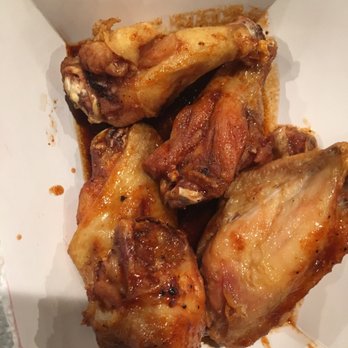 Cajun Corner - Dry, over cooked chicken wings with an Asian sauce. - Cajun/Creole Near Me - Pantego, Texas
