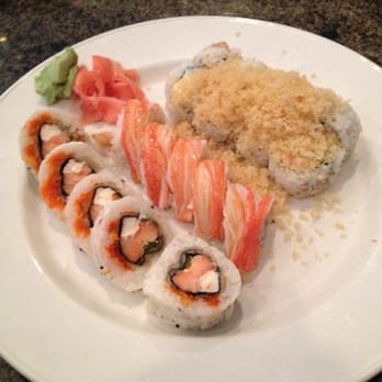 Sushi Hana - Tiger Eye Roll, Shaggy Dog, Crunchy Roll - Sushi Bars Near Me - Katy, Texas Sushi Hana - Tiger Eye Roll, Shaggy Dog, Crunchy Roll - Sushi Bars Near Me - Katy, Texas
