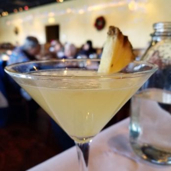 Bonefish Grill - Pineapple martini made with rum instead of vodka - Seafood Near Me - Orland Park, Illinois