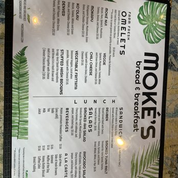 Moke's Bread & Breakfast - Breakfast & Brunch Near Me - Kailua, Hawaii