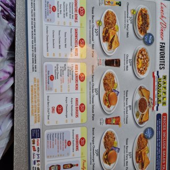 Waffle House - Menu 2023. Included taxes. - Breakfast & Brunch Near Me - Frederick, Maryland Waffle House - Menu 2023. Included taxes. - Breakfast & Brunch Near Me - Frederick, Maryland