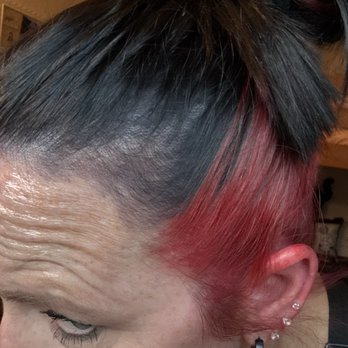 New Look Hair Salon - Black looks dark brown. Red is not vibrant like I asked for. - Makeup Artists Near Me - Salinas, California