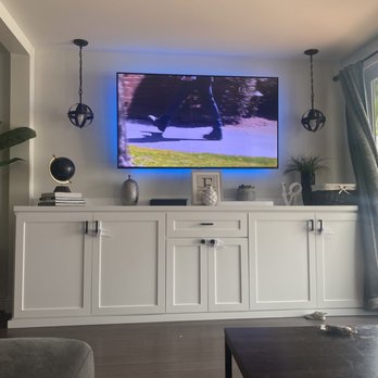 Alfred Cabinets - Cabinet in our living room. - Cabinetry Near Me - Fullerton, California