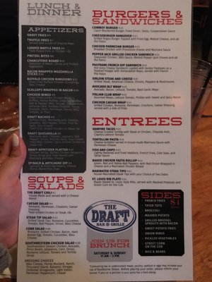 Menu photo 6 The Draft Allston, MA