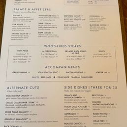 Food menu Food menu