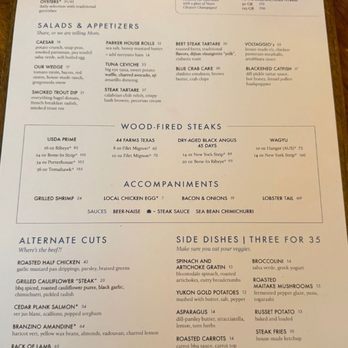 Voltaggio Brothers Steak House - Food menu - New American Near Me - National Harbor, Maryland Voltaggio Brothers Steak House - Food menu - New American Near Me - National Harbor, Maryland