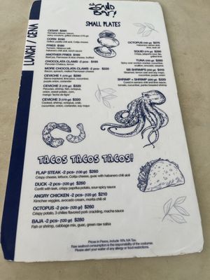Menu photo 4 The Sand Bar Cabo San Lucas, BCS