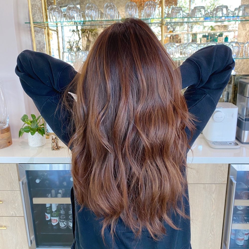 Salon Drew - Brunette balayage - Hair Salons Near Me - Long Beach, California