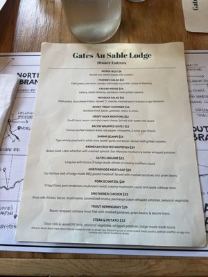 Menu photo 4 Gates Ausable Lodge - Restaurant Grayling, MI Menu photo 4 Gates Ausable Lodge - Restaurant Grayling, MI