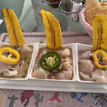 Lamas - Ceviche Trio - Mexican Near Me - Half Moon Bay, California Lamas - Ceviche Trio - Mexican Near Me - Half Moon Bay, California