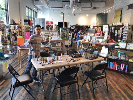 Binders Art Supplies And Frames by null