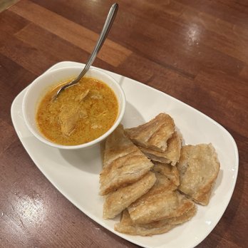 Burma Burma - Palata with Chicken Curry - Burmese Near Me - Dublin, California Burma Burma - Palata with Chicken Curry - Burmese Near Me - Dublin, California