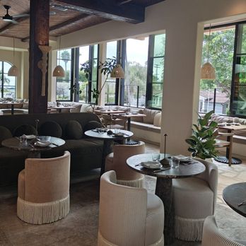 By The Sea - Partial view of the dining area - Mediterranean Near Me - Coronado, California By The Sea - Partial view of the dining area - Mediterranean Near Me - Coronado, California