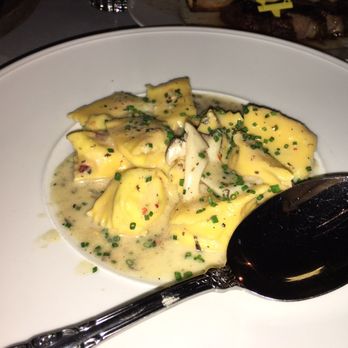 Maple & Ash - House-Made Ricotta Agnolotti with winter truffle conserve - Steakhouses Near Me - Chicago, Illinois Maple & Ash - House-Made Ricotta Agnolotti with winter truffle conserve - Steakhouses Near Me - Chicago, Illinois