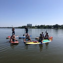 Paddleboard Winter Haven - Great Days on the Lake. If you've paddled before Kami the owner will make you feel very relaxed and safe in the water.