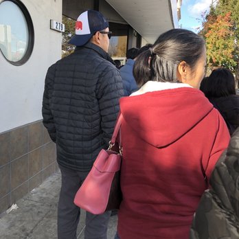 The Kitchen - Line before opening - Dim Sum Near Me - Millbrae, California