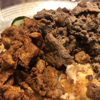 Steve's Korean Bbq - Piles of meat! But a little lacking in flavor - Korean Near Me - Berkeley, California
