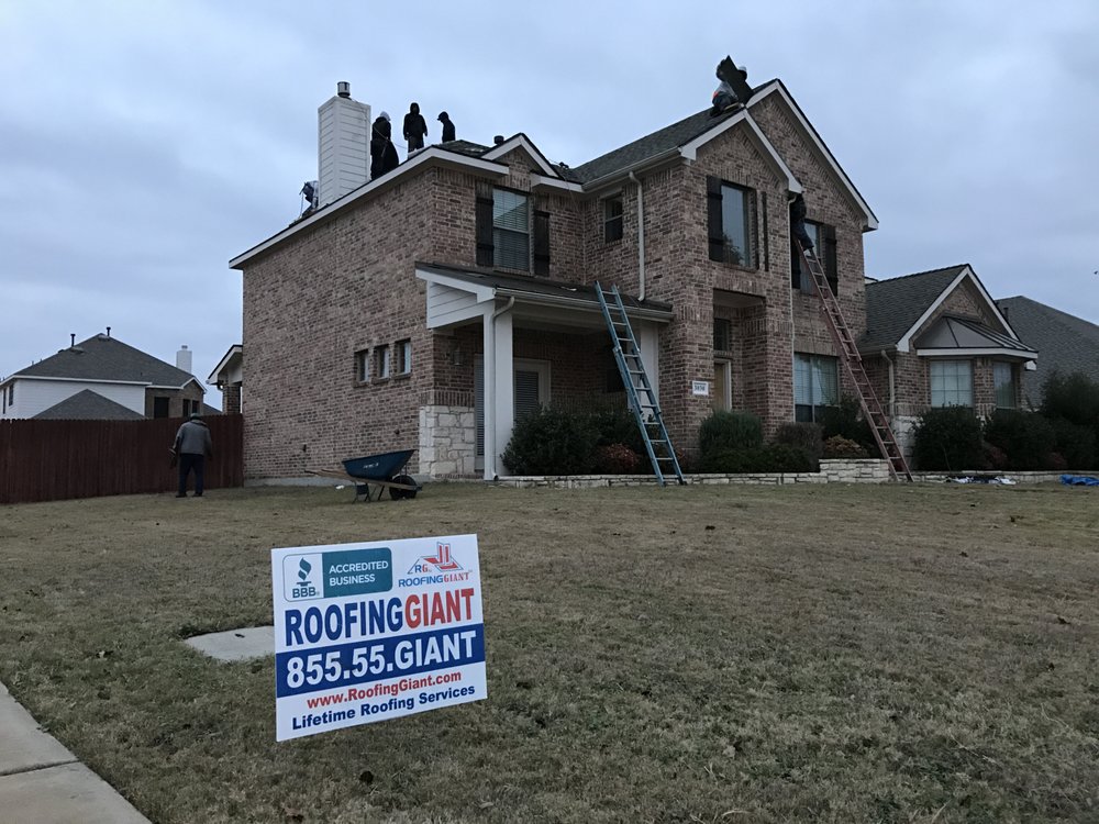 Slide of Roofing Giant