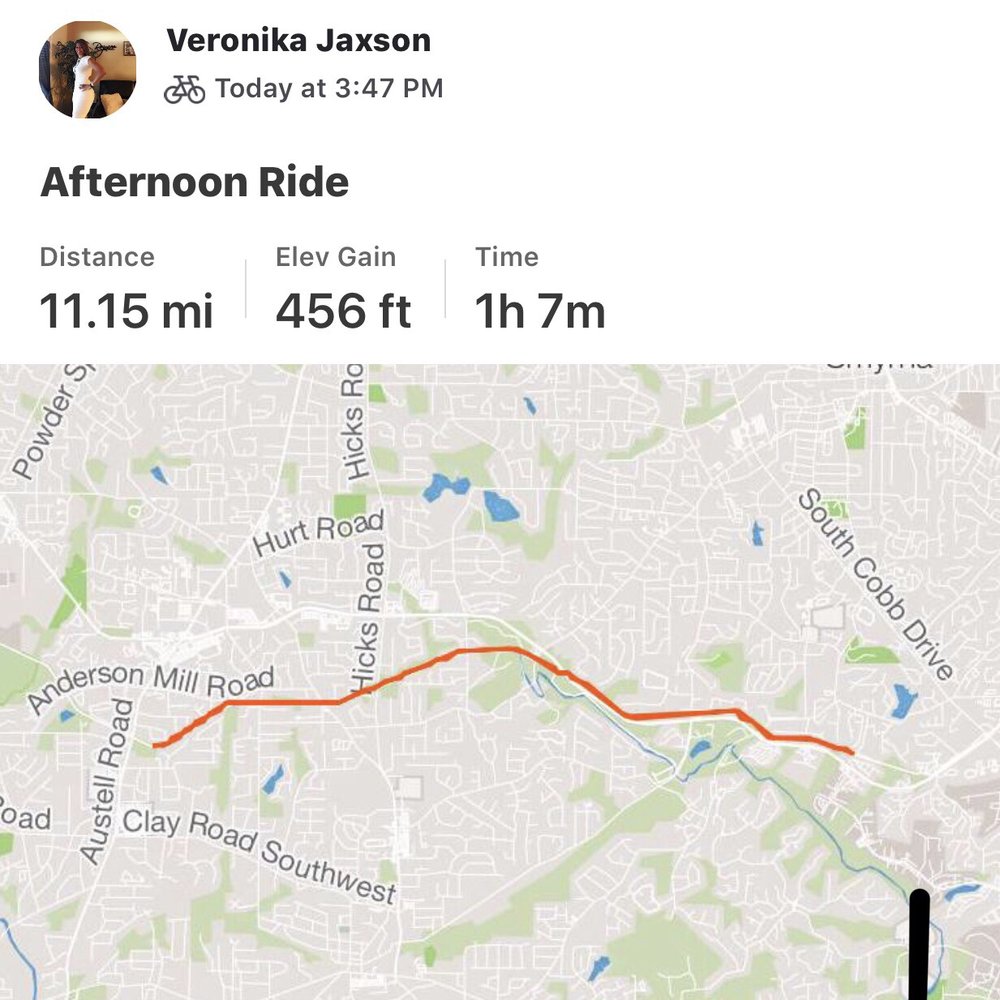 My afternoon ride! My afternoon ride!