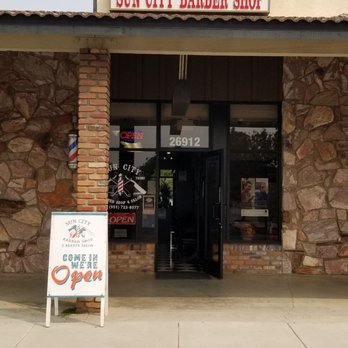 Sun City Barber Shop - My normal shop wasn't open, but I found this jewel. Went in for a shave and left a pleased customer. - Barbers Near Me - Sun City, California Sun City Barber Shop - My normal shop wasn't open, but I found this jewel. Went in for a shave and left a pleased customer. - Barbers Near Me - Sun City, California