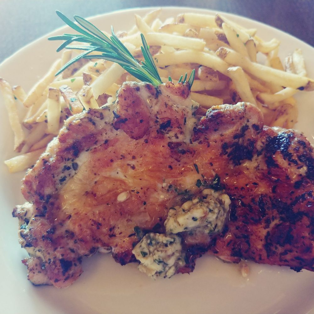 Cafe Bistro at Nordstrom - Daily special Pom Frits Chicken and fries - New American Near Me - Aventura, Florida Cafe Bistro at Nordstrom - Daily special Pom Frits Chicken and fries - New American Near Me - Aventura, Florida