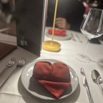 19Seventy at the Ovalo - Valentine's Day setup - Italian Near Me - Arcadia, California