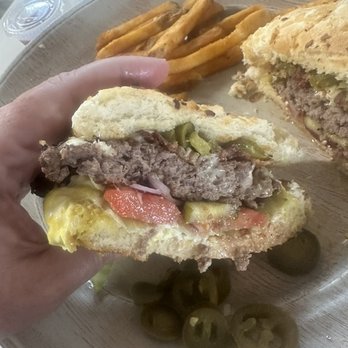 Smith Good Eats - Nice burger cross-section - Southern Near Me - Broken Bow, Oklahoma Smith Good Eats - Nice burger cross-section - Southern Near Me - Broken Bow, Oklahoma