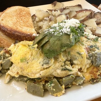 Riverside Grill & Bar - Nopales Omelette - Breakfast & Brunch Near Me - Chino, California Riverside Grill & Bar - Nopales Omelette - Breakfast & Brunch Near Me - Chino, California