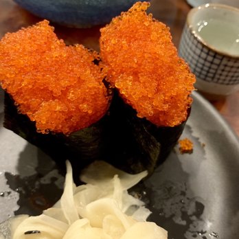 1054Togoshi - Tobiko (flying fish roe nigiri) - Sushi Bars Near Me - Kihei, Hawaii