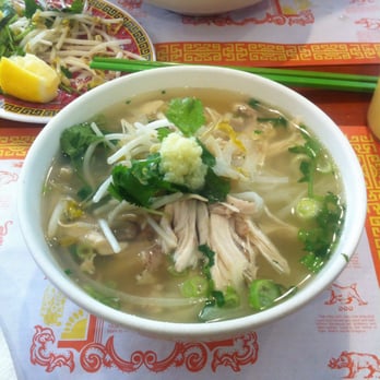 Pho Hai Phong Noodles - Chicken pho small bowl with chicken shredded $5.99 - Vietnamese Near Me - El Monte, California Pho Hai Phong Noodles - Chicken pho small bowl with chicken shredded $5.99 - Vietnamese Near Me - El Monte, California