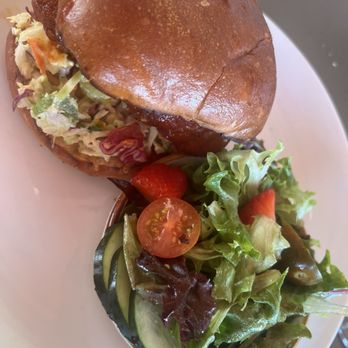 Altisima Winery - Crispy Korean Chicken with salad - Wineries Near Me - Temecula, California Altisima Winery - Crispy Korean Chicken with salad - Wineries Near Me - Temecula, California