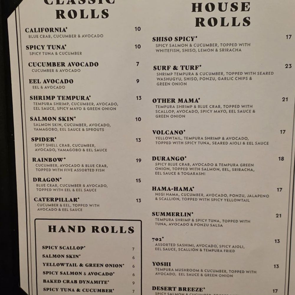 Other Mama - Sushi Bars Near Me - Las Vegas, Nevada