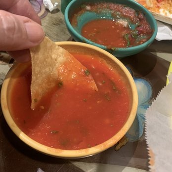 Que Pasa Mex - Salsa and Chips... salsa had too much liquid - Mexican Near Me - Jacksonville, Florida Que Pasa Mex - Salsa and Chips... salsa had too much liquid - Mexican Near Me - Jacksonville, Florida