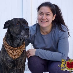 Gotham Canine Club - Alexandra with the Original GCC member Mia :)