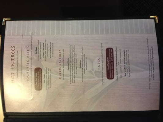 Menu photo 6 Olympian Restaurant Salt Lake City, UT Menu photo 6 Olympian Restaurant Salt Lake City, UT