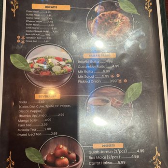 Edmond Paradise - Menu page 9, Jul 2026 - Indian Near Me - Edmond, Oklahoma