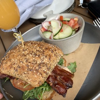 101 Craft Kitchen - Grilled Salmon BLT Sandwich - Gastropubs Near Me - Fishers, Indiana