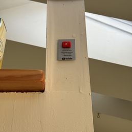 They helped me make a tiny plaque They helped me make a tiny plaque