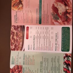 Silver Springs Pizza - Menu