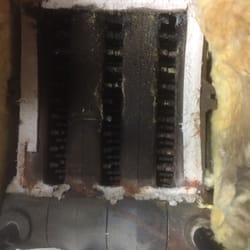 R J Dippold Homeworks - Sooted up boiler not serviced in 15 years. Have you equipment serviced at least once a year.