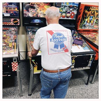 The Pinball Asylum - We liked this t-shirt. - Arcades Near Me - Miromar Lakes, Florida The Pinball Asylum - We liked this t-shirt. - Arcades Near Me - Miromar Lakes, Florida