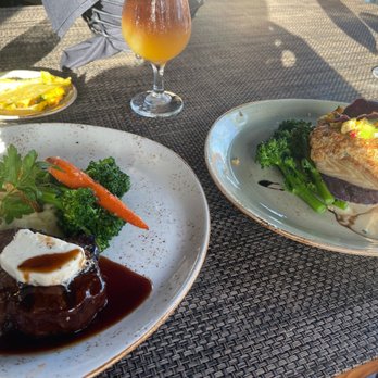 Tidepools - 8oz Filet Mignon and Macadamia Nut Crusted island Fish - Hawaiian Near Me - Poipu, Hawaii Tidepools - 8oz Filet Mignon and Macadamia Nut Crusted island Fish - Hawaiian Near Me - Poipu, Hawaii