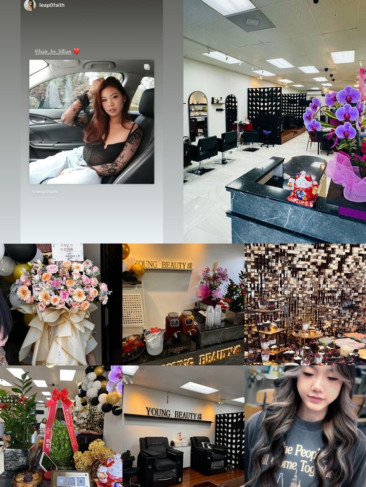 Young Beauty Hair & Nails Logo