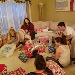 Franco Accounting and Tax Services - Opening Christmas gifts