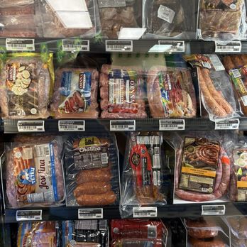 BrazMarket - Many Brazilian brand sausage in the freezer - International Grocery Near Me - Fort Myers, Florida