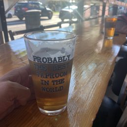 a pint of beer