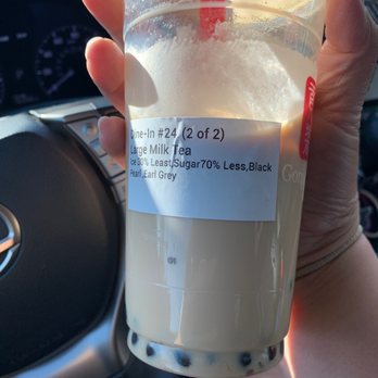 Gong Cha - Tea was good but the boba today was giant globs of glutinous balls. - Bubble Tea Near Me - North Charleston, South Carolina Gong Cha - Tea was good but the boba today was giant globs of glutinous balls. - Bubble Tea Near Me - North Charleston, South Carolina