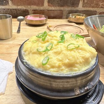 Bulpan Korean Bbq - Egg Soufle - Barbeque Near Me - Charlottesville, Virginia
